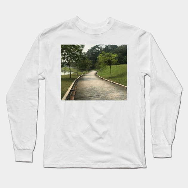 Malaysian landmarks Long Sleeve T-Shirt by daghlashassan